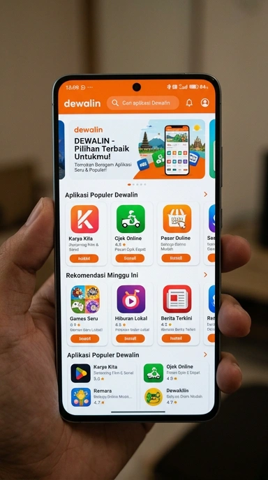 Dewalin - Pusat Akses Aplikasi Populer dan Kanal Uji Terlengkap