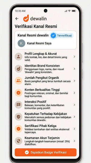 Kanal Resmi Dewalin untuk Pengguna Android Indonesia